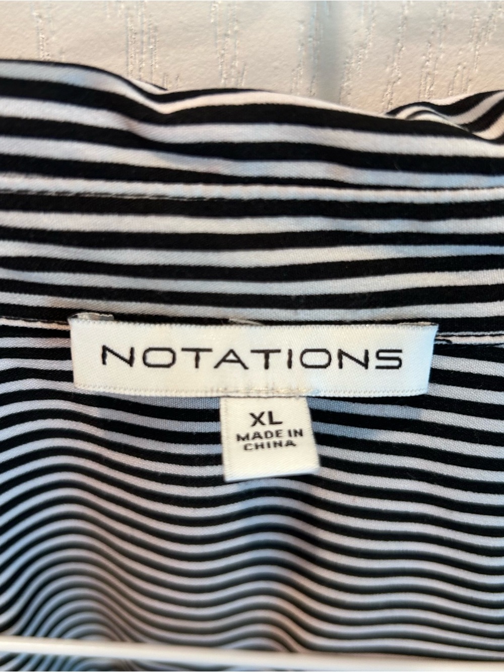 Lot Of 2 Women’s Long Sleeve Notations Brand Button Up Size XL Blouses - Picture 8 of 10